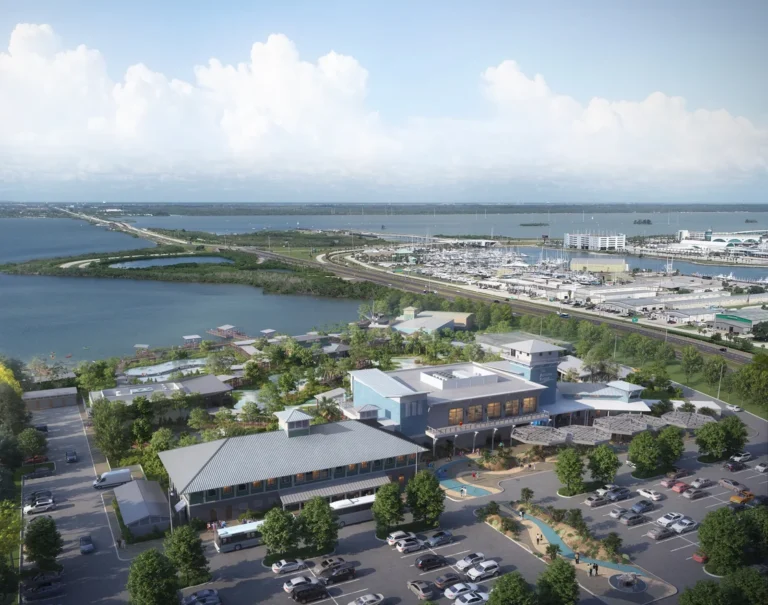 Bowen Aquarium aerial
