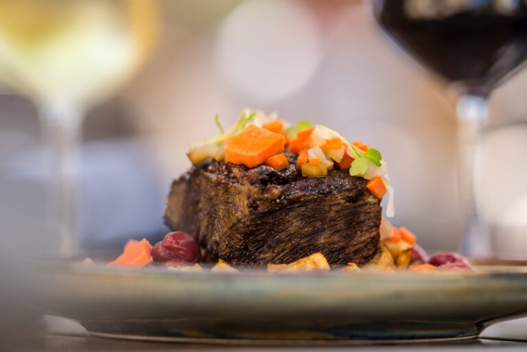Main dish at 28 North Gastropub